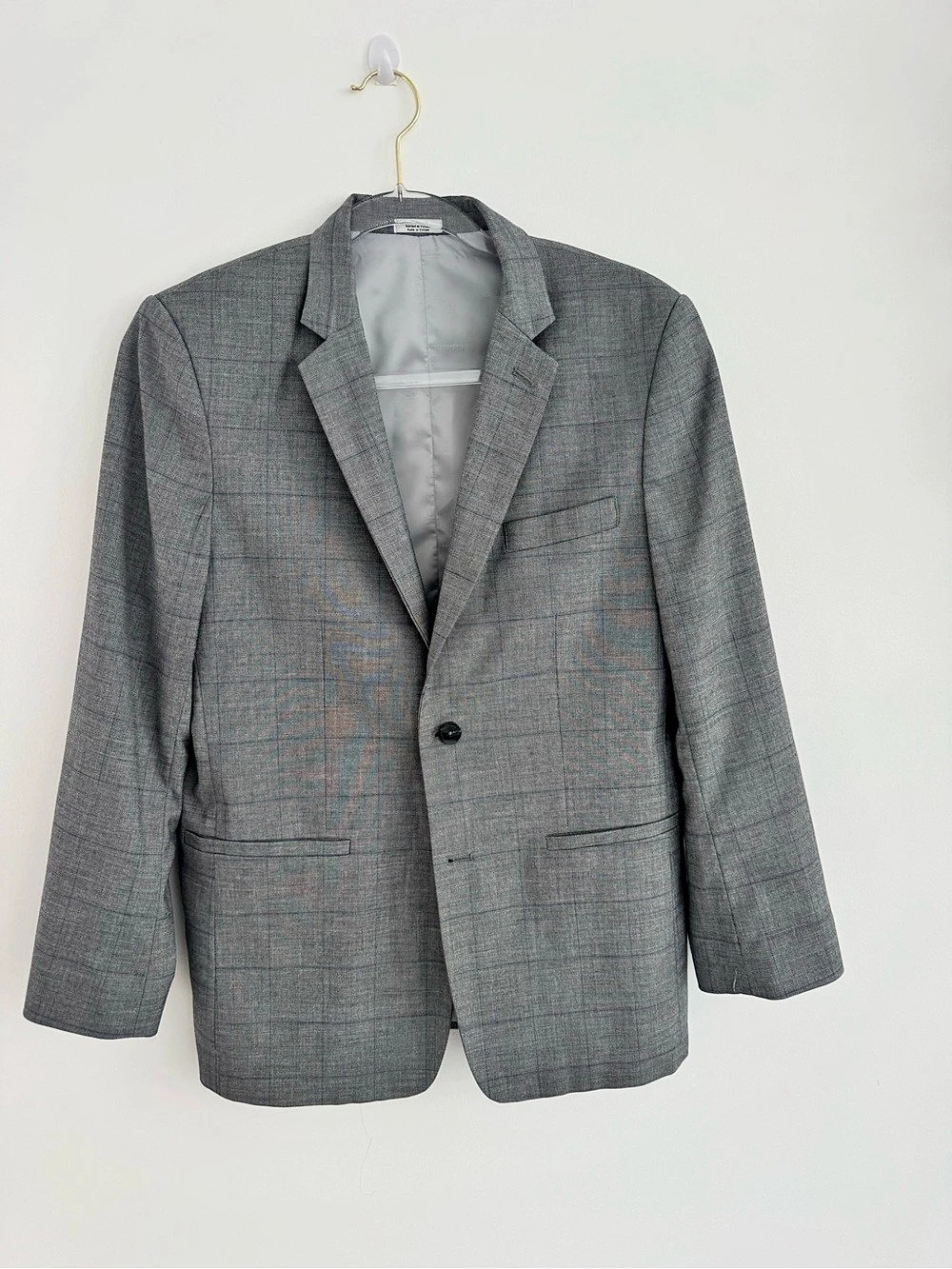 Calvin Klein Men's Plaid Blazer Size 18
